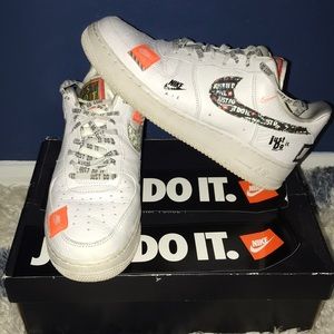 Nike Air Force One Just Do It Men’s Sneakers